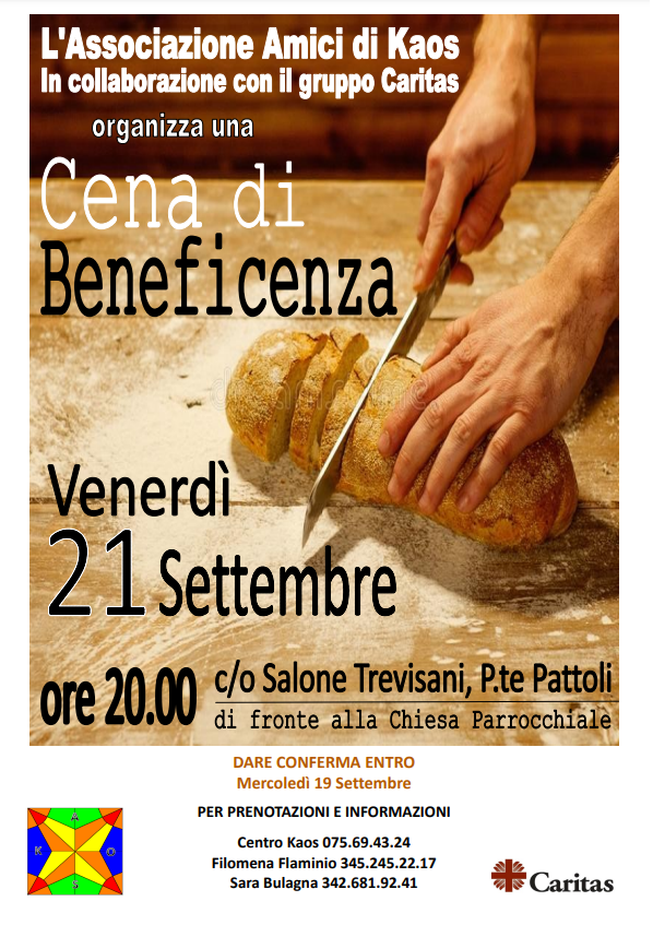 Cena di beneficenza