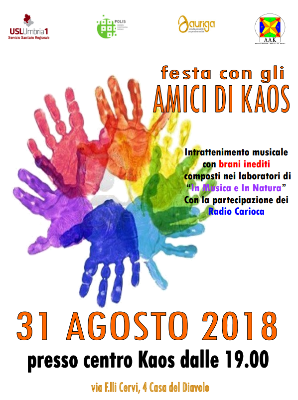 Festa con gli Amici di Kaos