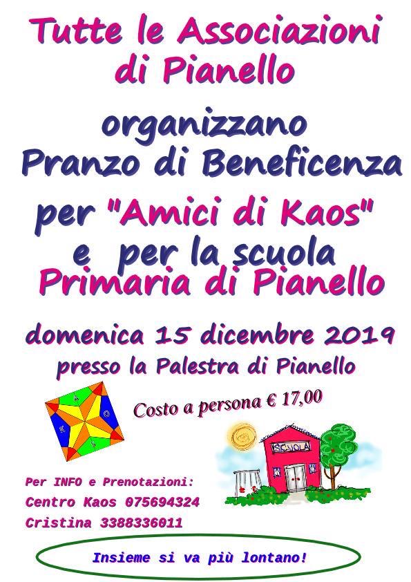 Pranzo di Beneficenza